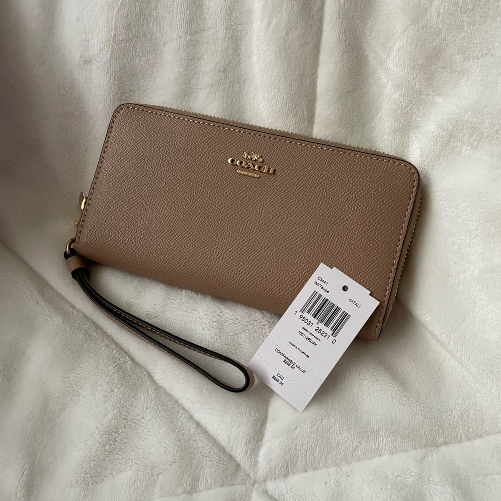 Coach Large Accordion Wallet
